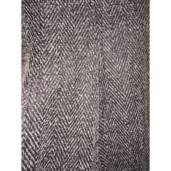 Stitch Fix RD Style Leya Short Sleeve Gray Chevron Pattern Fit & Flare Dress M - Picture 13 of 13